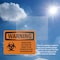 Signmission Biohazard No Food Or Drink OSHA Warning Sign, Aluminum, 14in W x 10in L, 2PK OS-2PACK-WS-A-1014-L-12498 - alternate 6